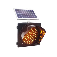 XINTONG Solar Power Yellow Traffic Warning Light